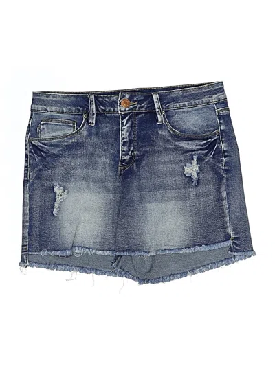 Pre-owned Royalty For Me Denim Shorts In Blue