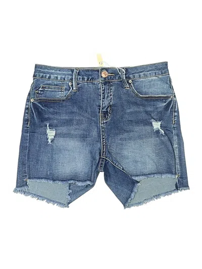 Pre-owned Royalty For Me Denim Shorts In Blue