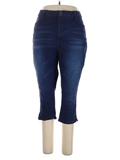 Pre-owned Royalty For Me Jeggings In Blue