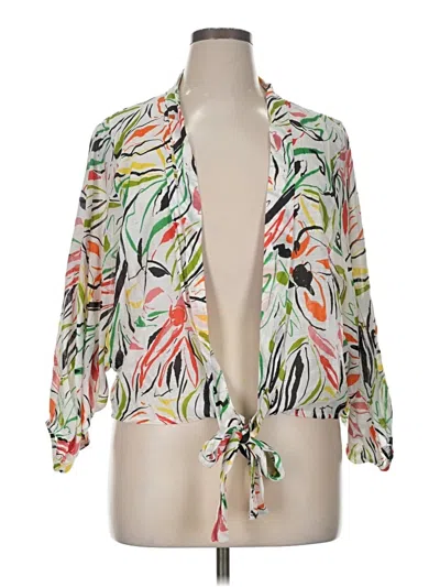 Pre-owned Royalty For Me Kimono In Green