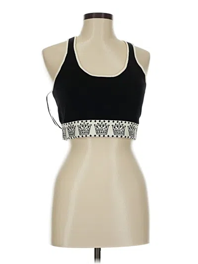 Pre-owned Royalty Sleeveless Top Black Halter Neckline Tops