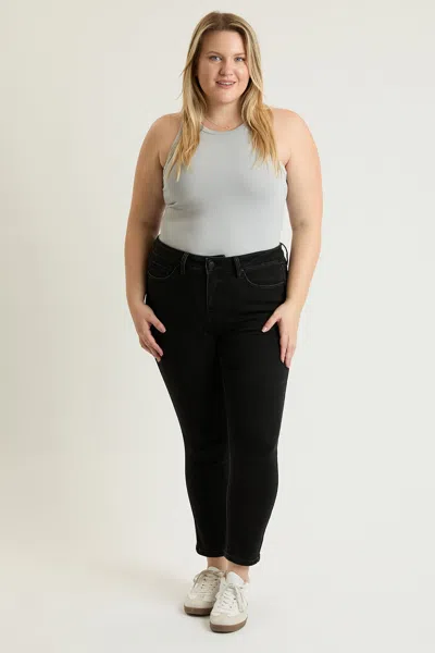 Royalty Women's Plus Premium Stretch Skinny Jean In Black