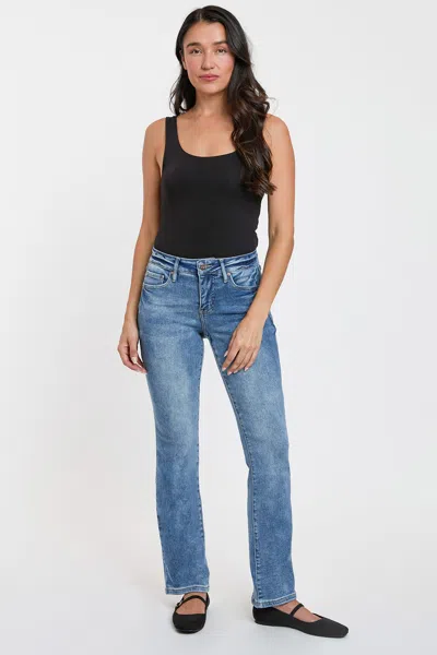 Royalty Women's Premium Stretch Bootcut Jeans In Blue