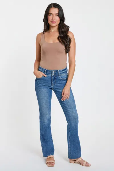 Royalty Women's Premium Stretch Bootcut Jeans In Blue