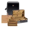 Royce & Rocket The Castle Carry-on Full Set In Black/tobacco