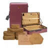 Royce & Rocket The Castle Classic Full Set In Burgundy/tobacco