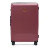 Royce & Rocket The Castle Midsize 28 Expandable In Burgundy/tobacco
