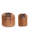 Royce & Rocket The Day To Night Catch All, Set Of 2 In Tobacco