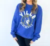 Royce Brand The Ville Outpost Unisex Crewneck Fleece In Royal In Blue