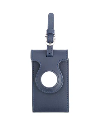 Royce New York Airtag Luggage Tag Holder In Blue