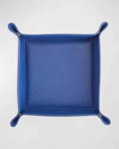 Royce New York Catchall Valet Tray In Cobalt Blue