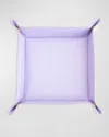 Royce New York Catchall Valet Tray In Purple