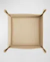 Royce New York Catchall Valet Tray In Taupe