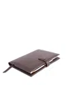 Royce New York Executive Leather Daily Planner In Brown