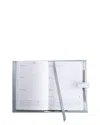 Royce New York Executive Leather Daily Planner In Blue