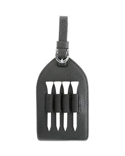 Royce New York Golf Tee Holder Bag Tag In Black