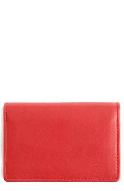 ROYCE NEW YORK ROYCE NEW YORK PERSONALIZED LEATHER CARD CASE
