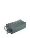 Royce New York Leather Compact Toiletry Travel Bag