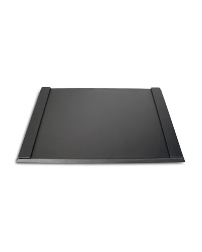 Royce New York Leather Desk Blotter In Black