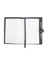 Royce New York Leather Executive Journal In Black