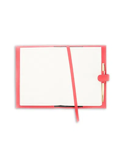 Royce New York Leather Executive Journal In Magenta