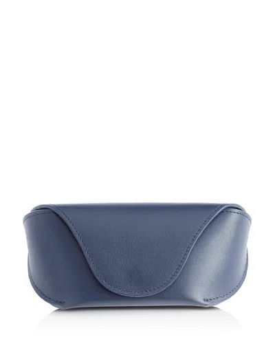 Royce New York Suede Lined Sunglasses Carrying Case In Navy Blue