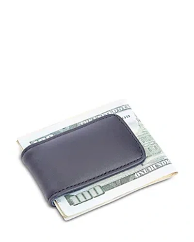 Royce New York Leather Magnetic Money Clip In Blue