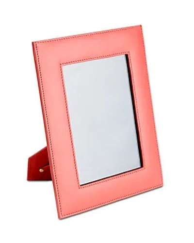 Royce New York Leather Picture Frame In Red