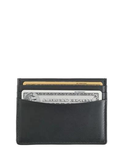 Royce New York Leather Rfid Blocking Credit Card Id Case In Black