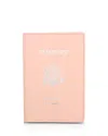 Royce New York Leather Rfid-blocking Gold-accented U.s. Passport Case In Light Pink