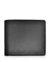 Royce New York Leather Rfid-blocking Id Flap Bifold Wallet In Black