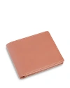Royce New York Leather Rfid-blocking Id Flap Bifold Wallet In Tan