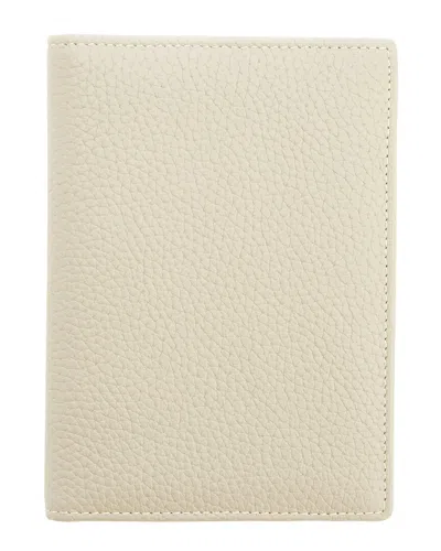 Royce New York Leather Rfid Blocking Passport Cover With Card Slots In Neutral