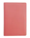 Royce New York Leather Rfid Blocking Passport Cover With Card Slots In Red