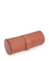 Royce New York Leather Travel Watch Roll In Tan