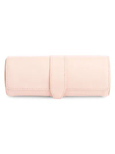 Royce New York Kids' Leather Watch Case In Pink