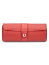 Royce New York Kids' Leather Watch Case In Red