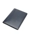Royce New York Leather Writing Portfolio & Organizer In Blue
