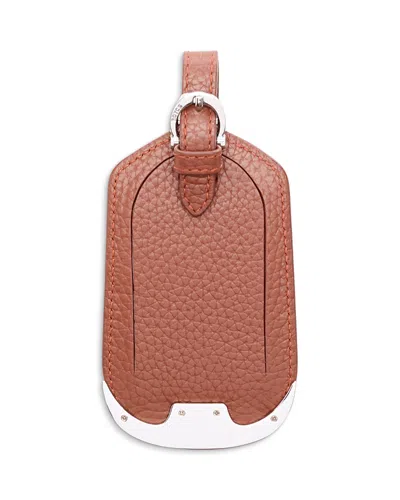 Royce New York Legendary Luggage Tag In Brown