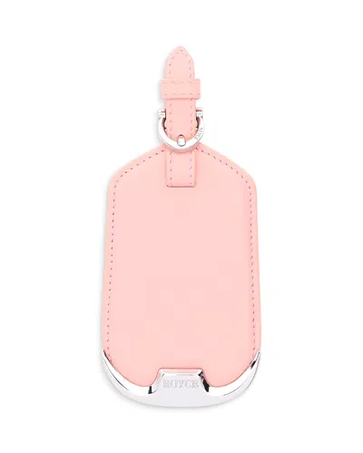 Royce New York Legendary Luggage Tag In Pink
