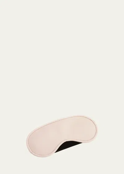 Royce New York Luxe Sleep Mask In Blush Pink