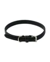 Royce New York Medium Luxe Dog Collar In Black