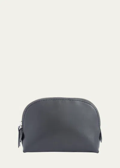 Royce New York Compact Cosmetic Bag In Black