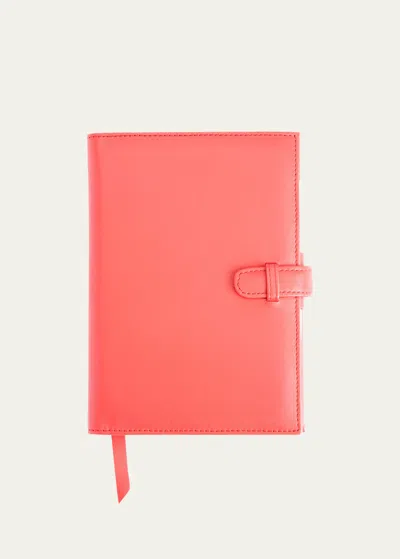 ROYCE NEW YORK MONOGRAMMED EXECUTIVE WEEKLY LEATHER CALENDAR PLANNER