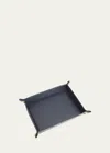 Royce New York Personalized Large Catch-all Valet Tray In Navy Blue