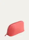 Royce New York Signature Cosmetic Bag In Red