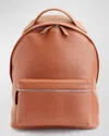 Royce New York Personalized Leather Executive Backpack In Tan