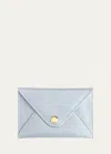 Royce New York Envelope Style Business Card Holder In Silver