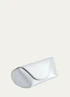 Royce New York Suede Lined Sunglasses Carrying Case In Silver
