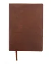 Royce New York Pebble Grain Contemporary Journal In Brown